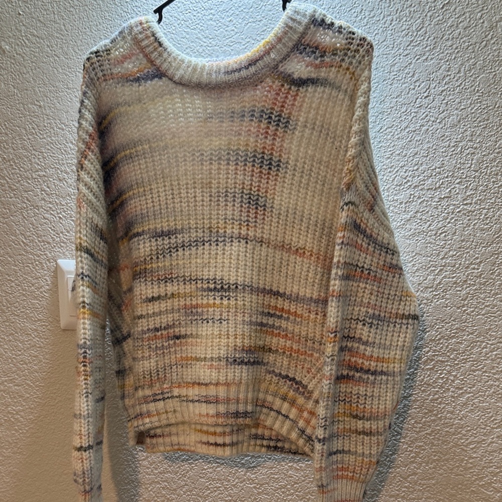 Elegant Multicolor Women's Knit Sweater